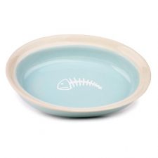 CAT FOOD & WATER DISHES
